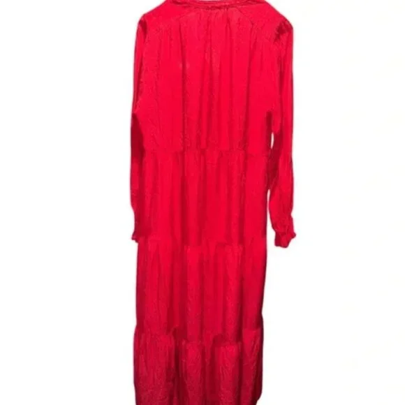 Anthropologie Red Maxi Dress - Picture 4 of 6